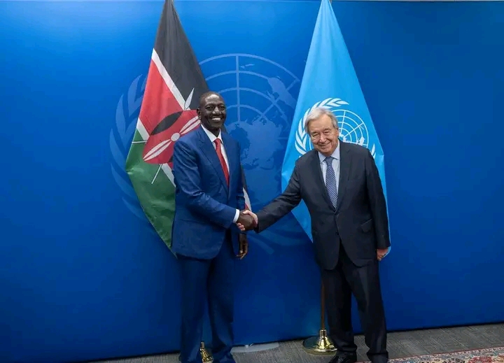 Ruto Meets UN Chief Guterres: Kenya Pushes for Stronger African Voice at the Global Table