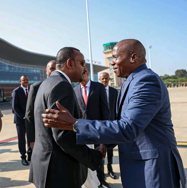 Ethiopian Prime Minister Welcomes Deputy President Kithure Kindiki to the 12th Tana High-Level Forum on Security in Africa