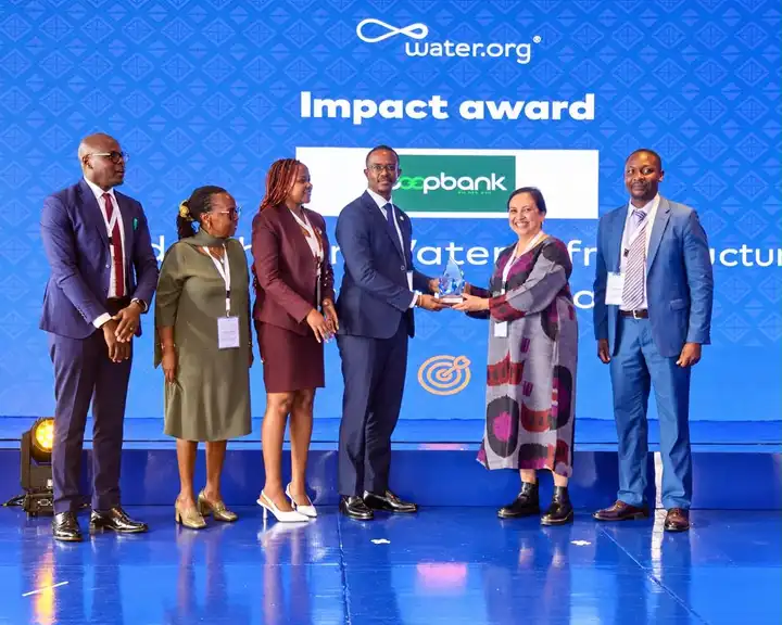 Co-operative Bank Wins Water Infrastructure and Finance Award at Africa WaterCredits Forum 2026
