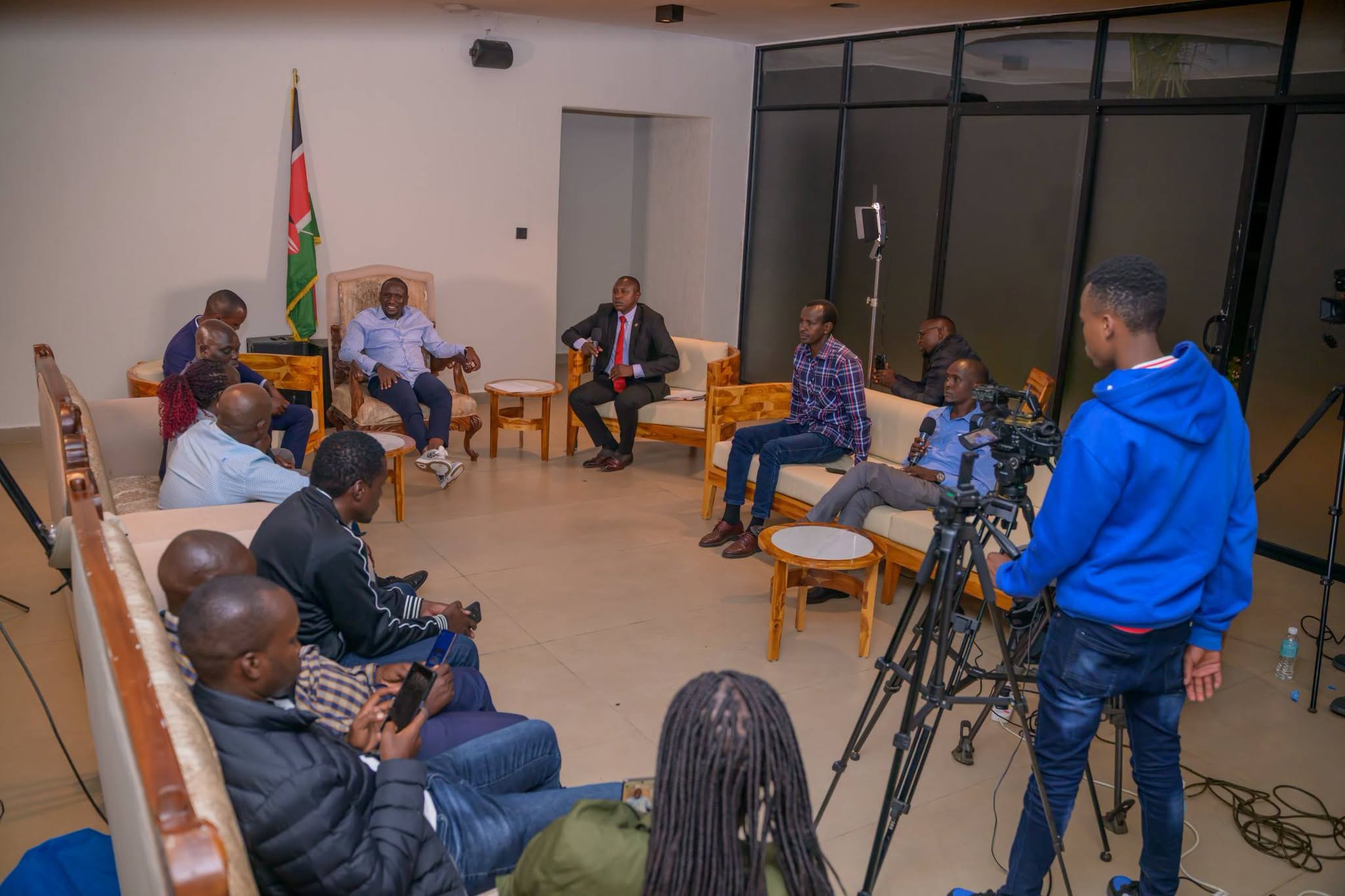 Majority Leader Cheruiyot Addresses Kalenjin Media Stations in Exclusive Interview, Backs Ruto for Second Term