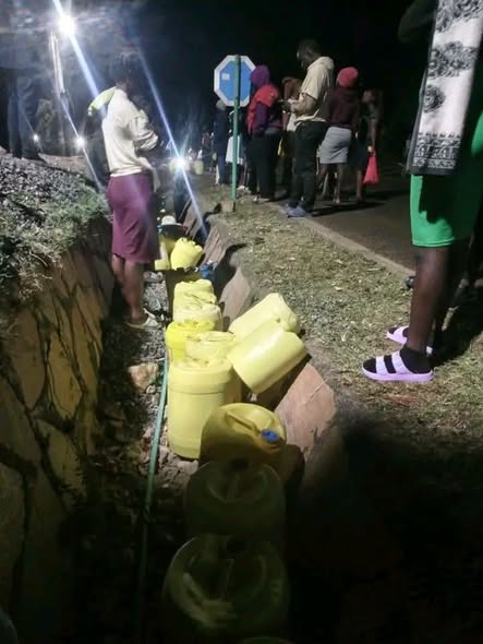 BOMET WATER SHORTAGE FORCES STUDENTS AND RESIDENTS TO FETCH WATER AT NIGHT