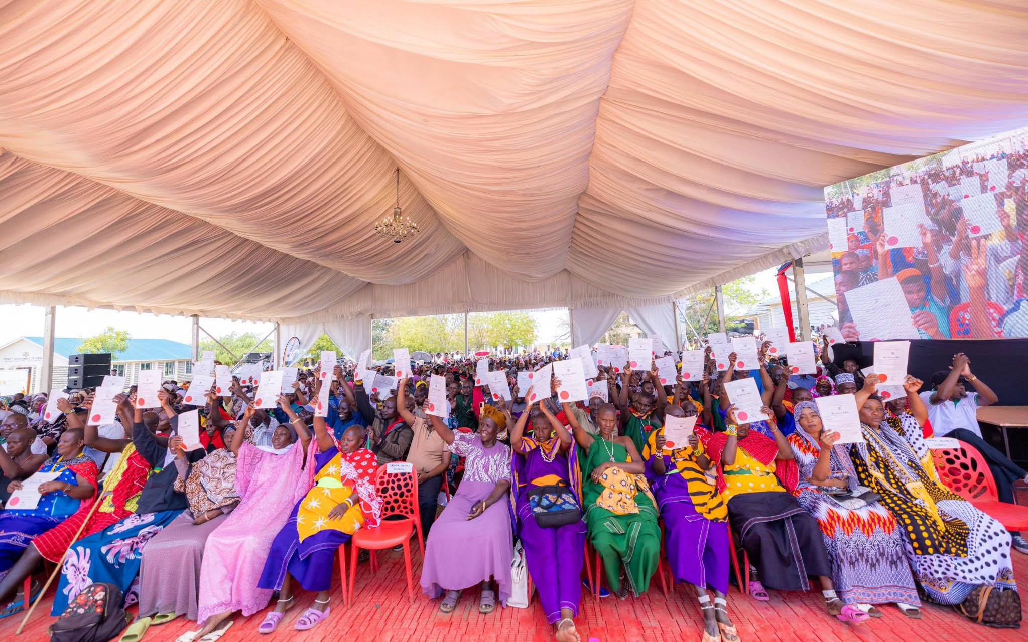 GOVERNMENT TARGETS 500,000 MORE TITLE DEEDS IN COASTAL REGION