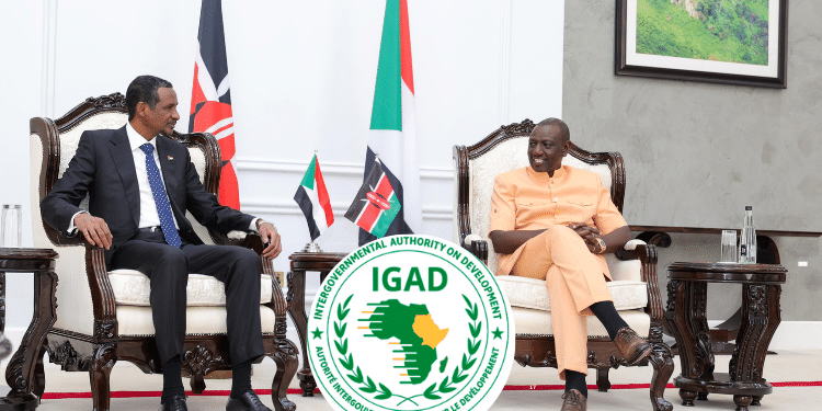 IGAD Denies Its Support for Ruto in Hosting Sudanese Rebels.