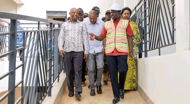 Ruto Unveils Major Development Projects in Mwatate: Roads, Housing, Water and Railway Expansion Take Centre Stage