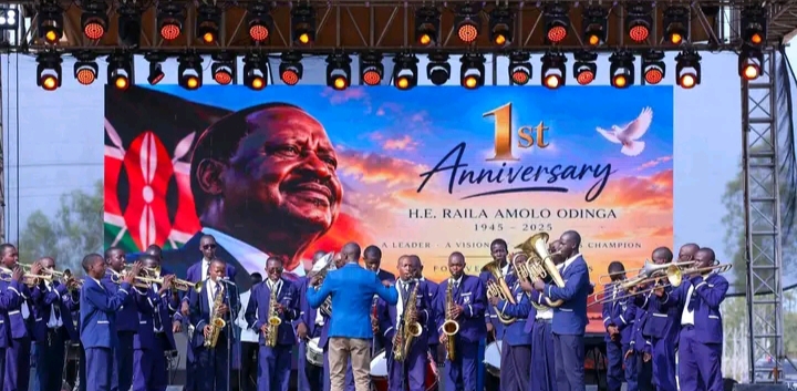Thousands Storm Migwena Grounds as Kenya Marks One Year Since Raila Odinga’s Death in Emotional Celebration of Baba’s Legacy