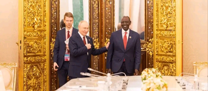 President Ruto Meets president Putin in Moscow as Kenya and Russia Move to Establish Economic Cooperation Commission in Major Trade and Investment Deal