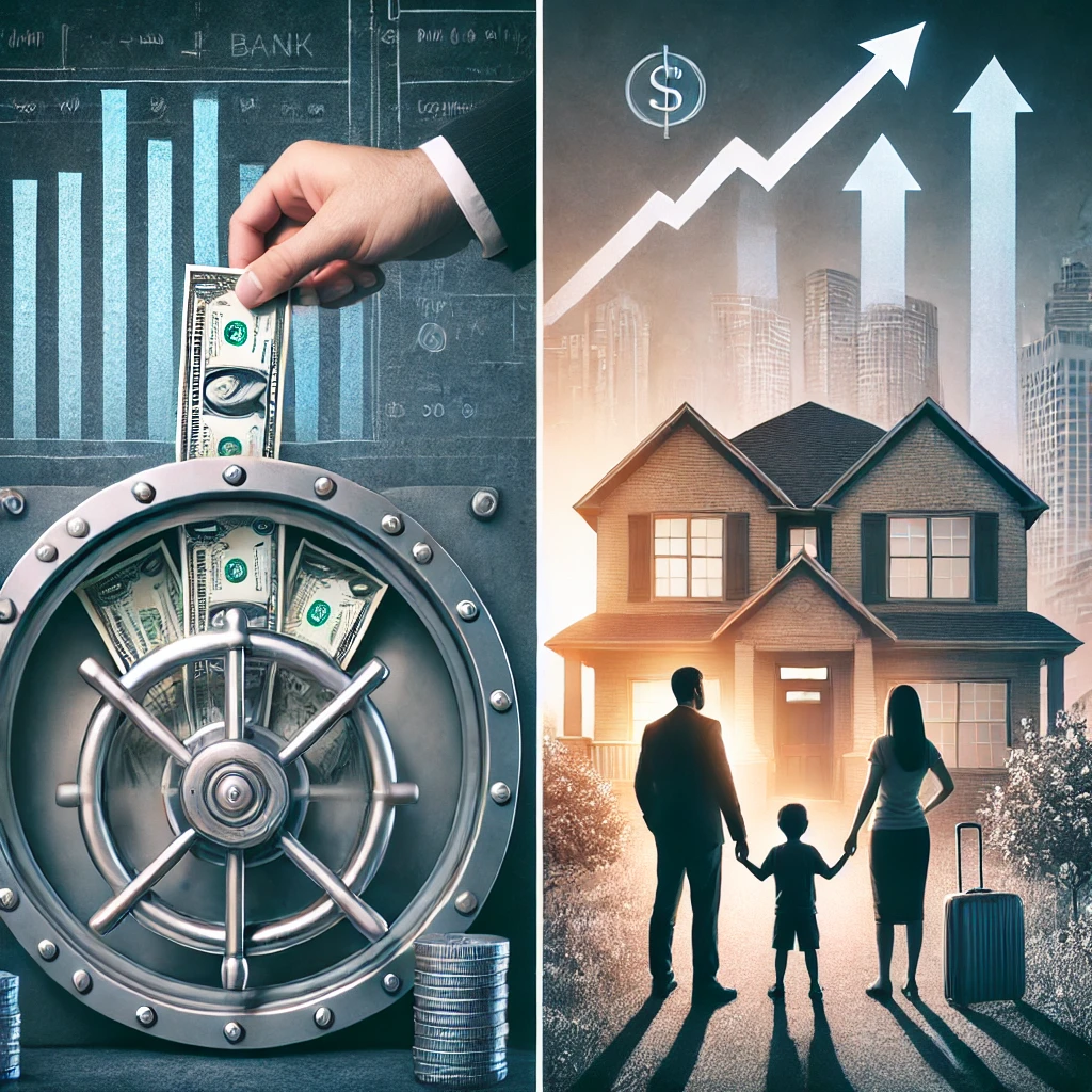 Saving in a Bank vs. Investing in a Home: Which is the Better Option?